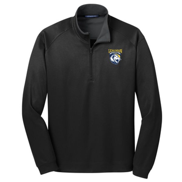 Port Authority® Vertical Texture 1/4-Zip Pullover