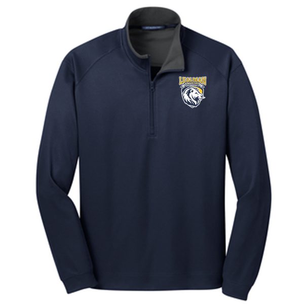 Port Authority® Vertical Texture 1/4-Zip Pullover