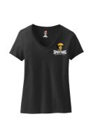 Ladies Perfect-T Cotton V-Neck T-Shirt