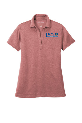Port Authority® Ladies Heathered Silk Touch™ Performance Polo