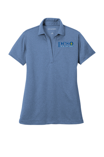 Port Authority® Ladies Heathered Silk Touch™ Performance Polo