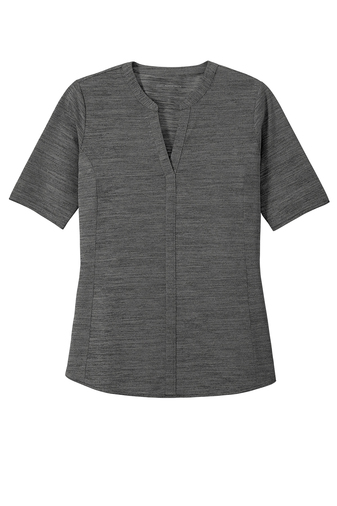 Port Authority ® Ladies Stretch Heather Open Neck Top