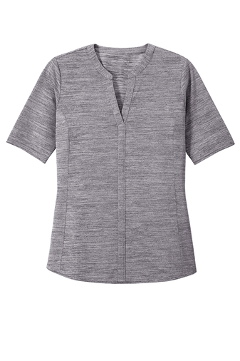Port Authority ® Ladies Stretch Heather Open Neck Top