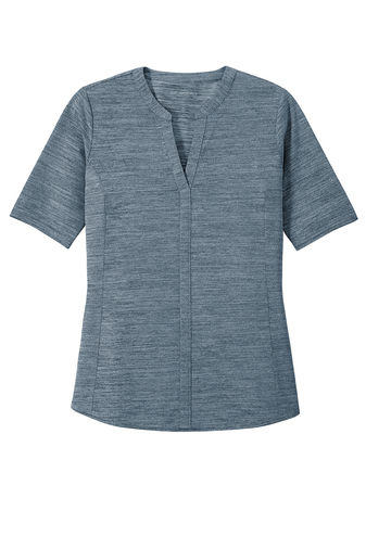 Port Authority ® Ladies Stretch Heather Open Neck Top