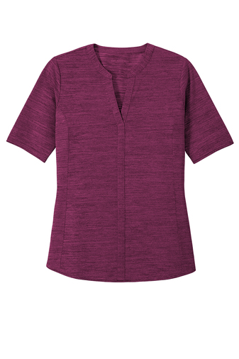 Port Authority ® Ladies Stretch Heather Open Neck Top