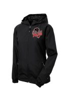 Sport-Tek® Ladies Colorblock Hooded Raglan Jacket