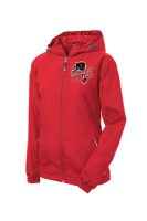 Sport-Tek® Ladies Colorblock Hooded Raglan Jacket