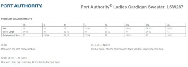 Port Authority® Ladies Cardigan Sweater