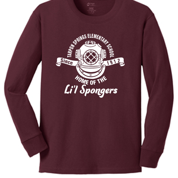 Tarpon Springs Elementary Spirit Long Sleeve Tee