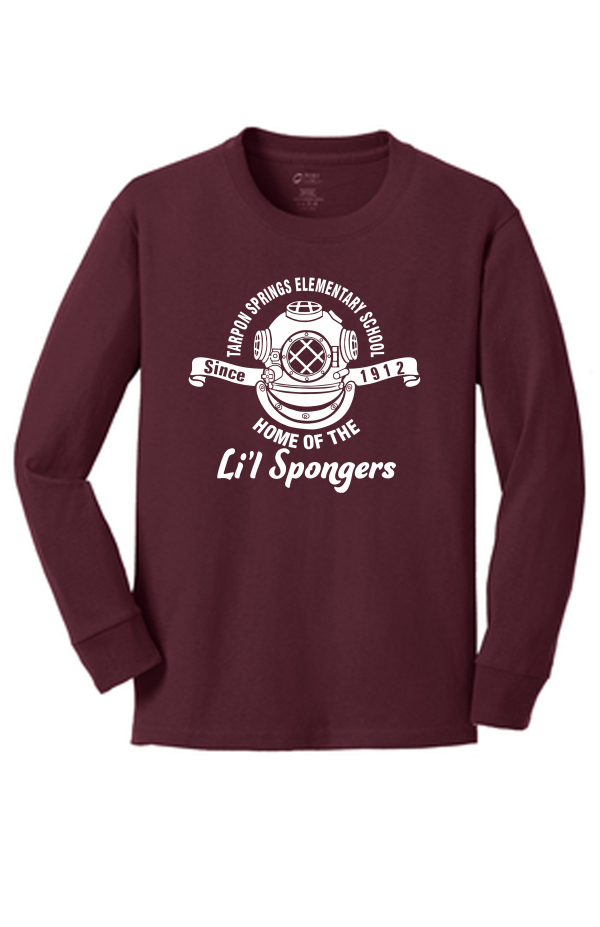 Tarpon Springs Elementary Spirit Long Sleeve Tee