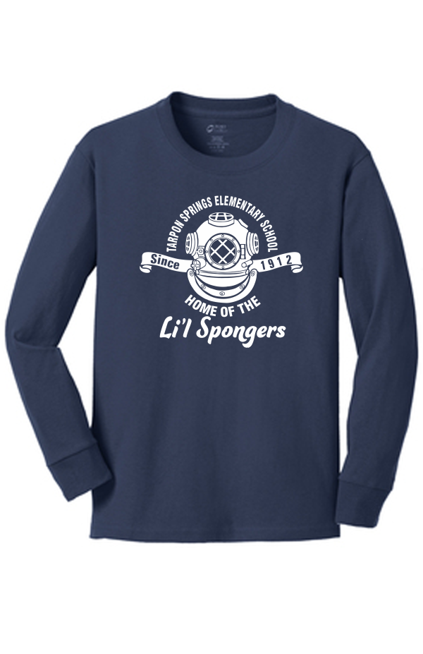 Tarpon Springs Elementary Spirit Long Sleeve Tee