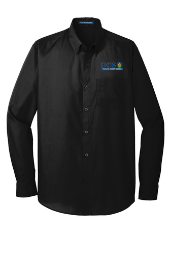 Port Authority® Long Sleeve Carefree Poplin Shirt