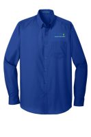 Port Authority® Long Sleeve Carefree Poplin Shirt