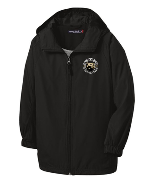 Hooded Raglan Jacket