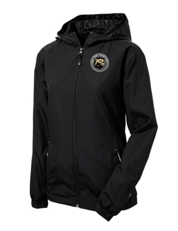 Hooded Raglan Jacket