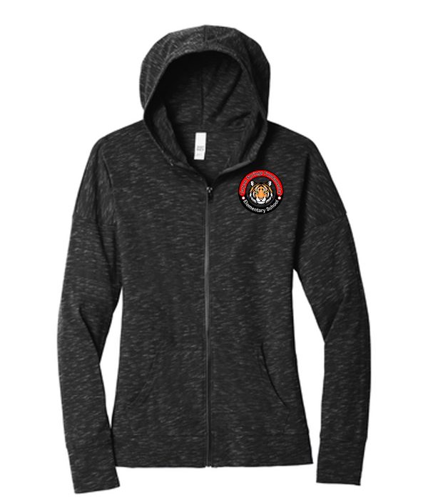 District ® Ladies Medal Full-Zip Hoodie